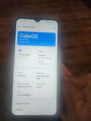 OPPO A57 128GB Xanh 