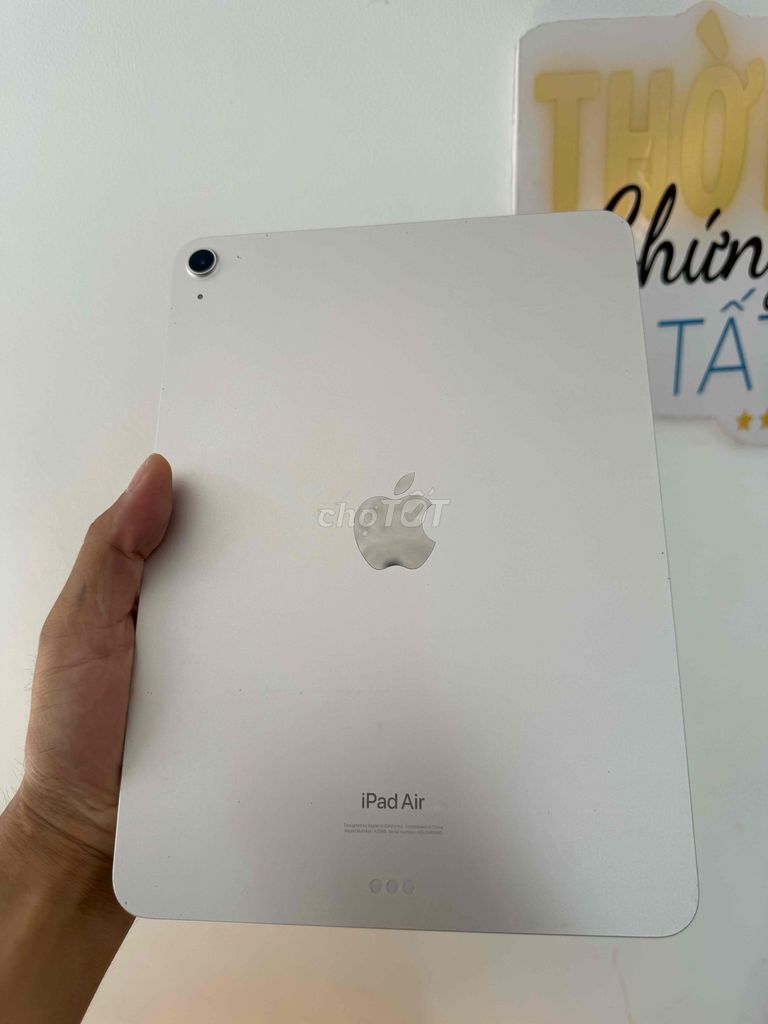 Apple iPad Air 5 64GB Trắng LLA. Mua bán Máy tính bảng tại Quận Tân Phú Tp Hồ Chí Minh được đăng bởi trương thành hưng hình 1