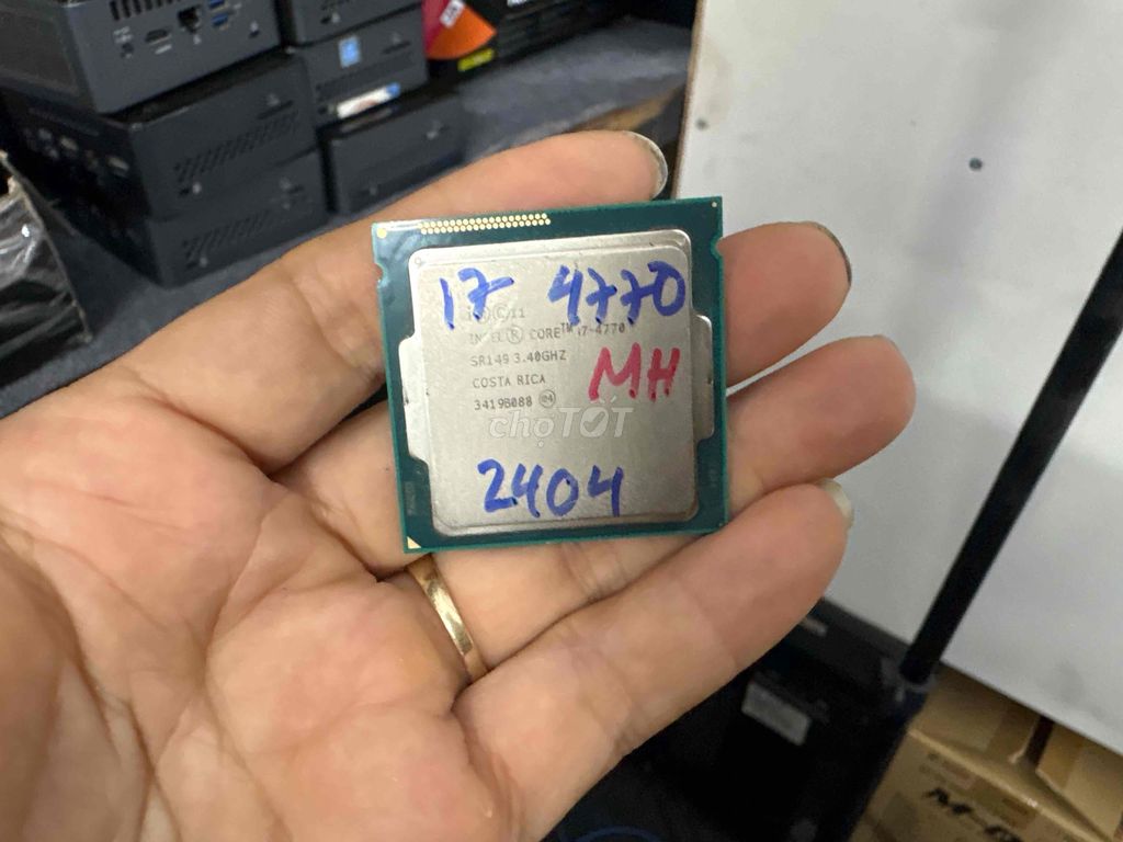 CPU Intel Core i7-4770 BAO CHẤT LƯỢNG RIN KEMG. Mua bán Linh kiện (RAM, Card...) tại Quận Gò Vấp Tp Hồ Chí Minh được đăng bởi ngọc trang hình 1