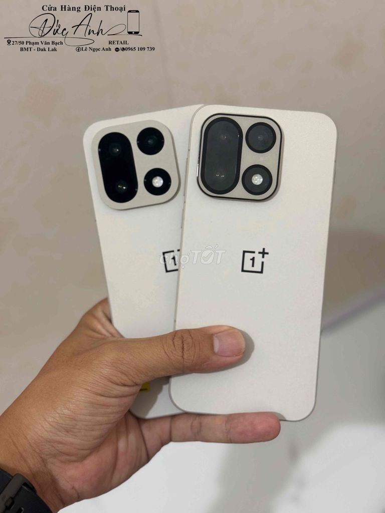 OnePlus 15 12GB/256GB Trắng. Mua bán Điện thoại tại Thành phố Buôn Ma Thuột Đắk Lắk được đăng bởi Đức Anh Retail hình 1