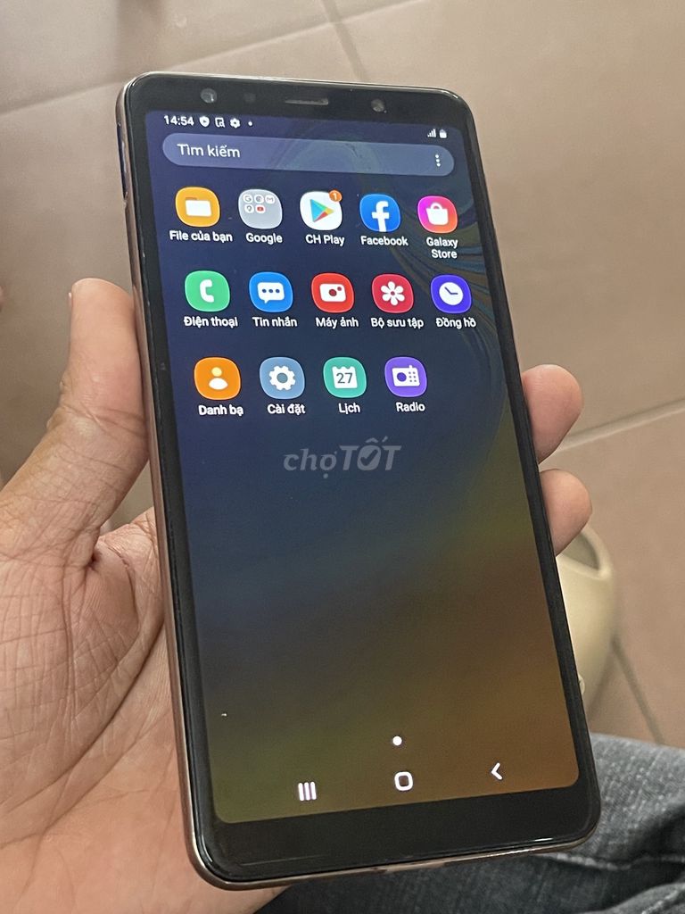 Samsung A750 64GB Nâu. Mua bán Điện thoại tại Quận Ninh Kiều Cần Thơ được đăng bởi Gọi sdt trên hình  hình 1