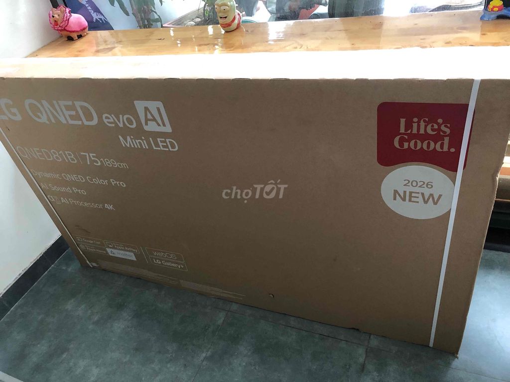Smart Tivi LG 75” 75QNED81BSA 4K Mini LED 2026. Mua bán Tivi, Âm thanh tại Quận Phú Nhuận Tp Hồ Chí Minh được đăng bởi minh hình 1