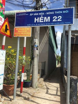 nền hẻm ngã ba An Trạch-Sóc trăng