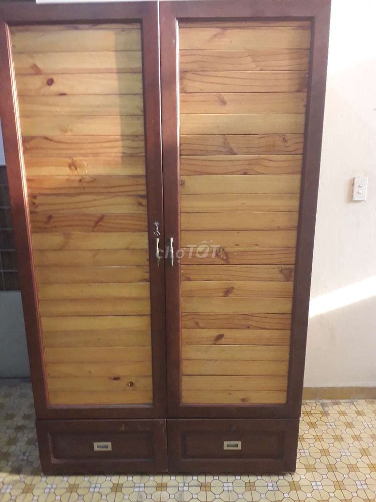Tủ quần áo gỗ Xoan mộc ghép. Mua bán Tủ, kệ gia đình tại Quận Bình Thạnh Tp Hồ Chí Minh được đăng bởi thế vinh hình 1
