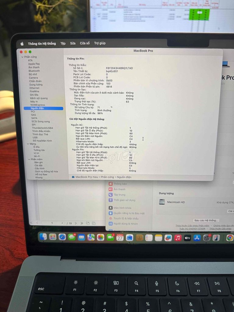 Apple MacBook Pro 14 inch M1 16GB/512GB. Mua bán Laptop tại Quận Cầu Giấy Hà Nội được đăng bởi Minh Khuê hình 1