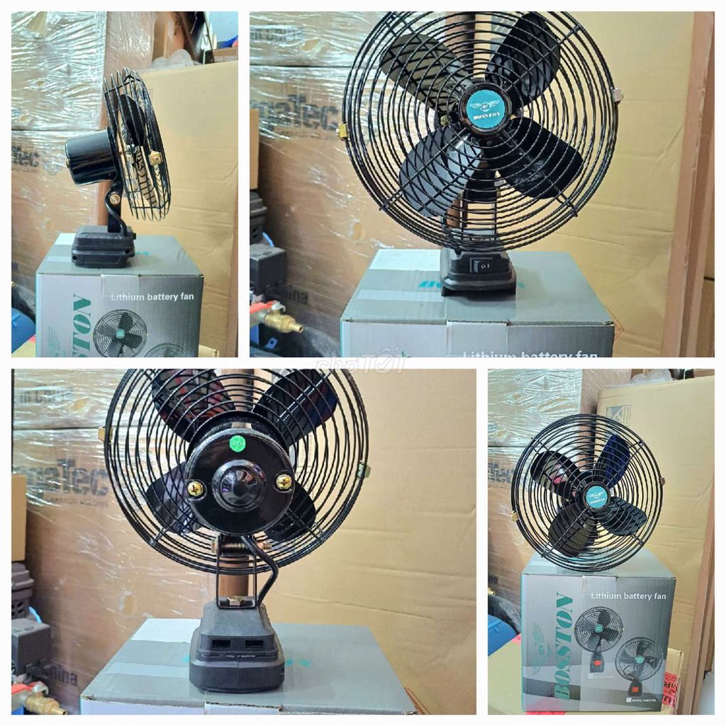 💥 Sale rẻ bèo - Quạt tích điện Bosston Đen. Mua bán Quạt tại Quận Bình Thuỷ Cần Thơ được đăng bởi Duy Nguyễn Trà Nóc hình 1