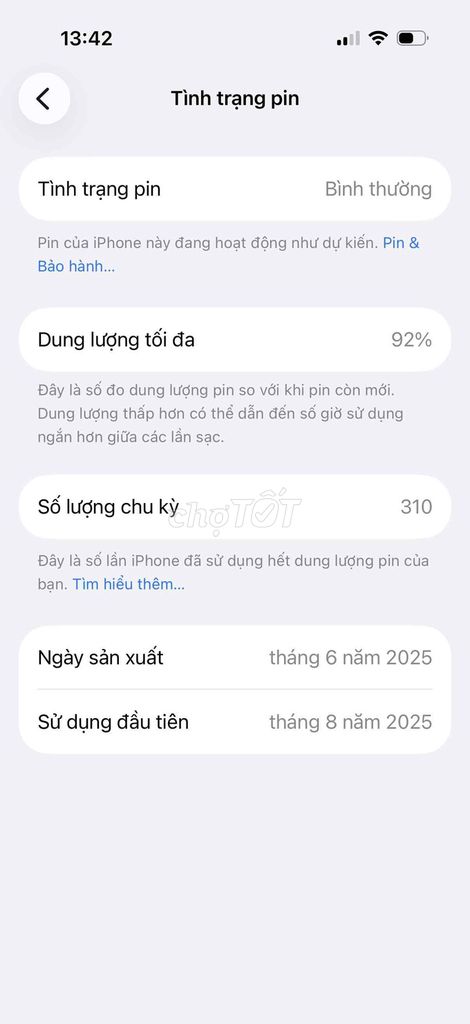 iPhone 16 Pro 128GB Titan tự nhiên. Mua bán Điện thoại tại Thành phố Thuận An Bình Dương được đăng bởi Khoa hình 1