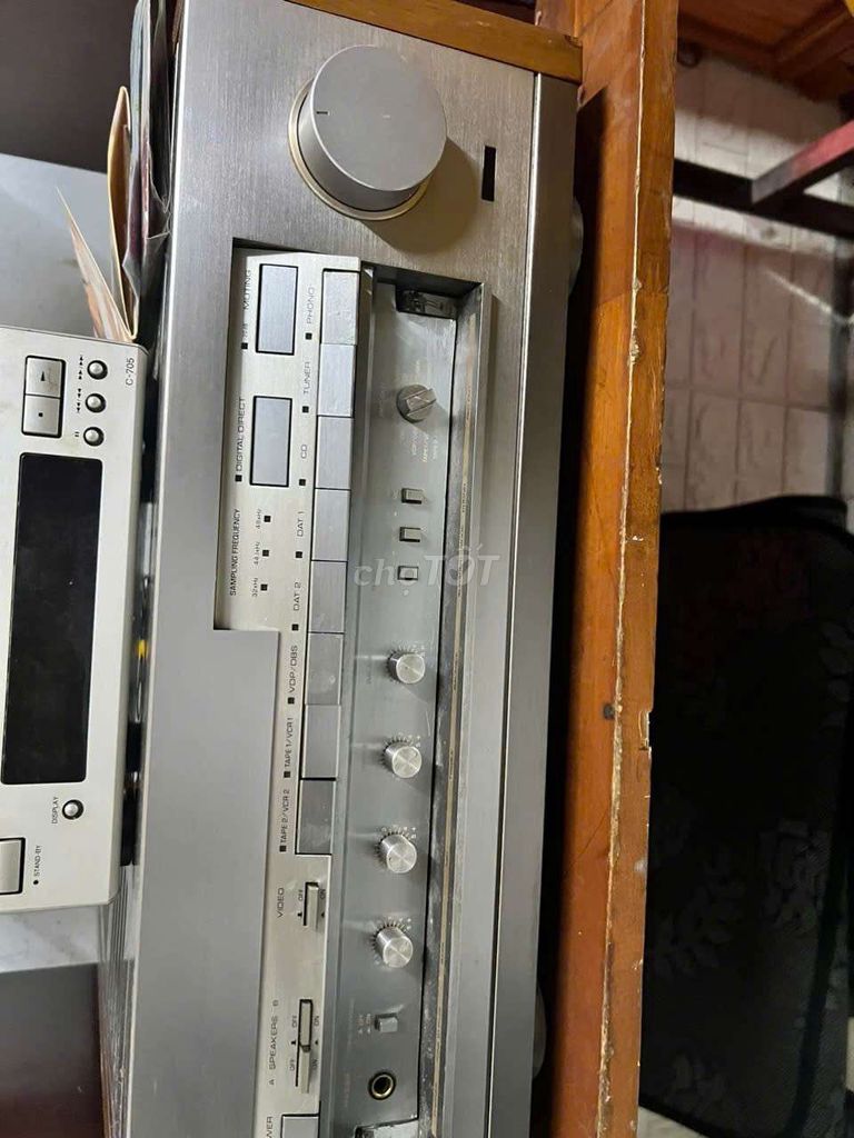 Amply Yamaha AX2000 Bạc. Mua bán Tivi, Âm thanh tại Quận Gò Vấp Tp Hồ Chí Minh được đăng bởi sang hình 1
