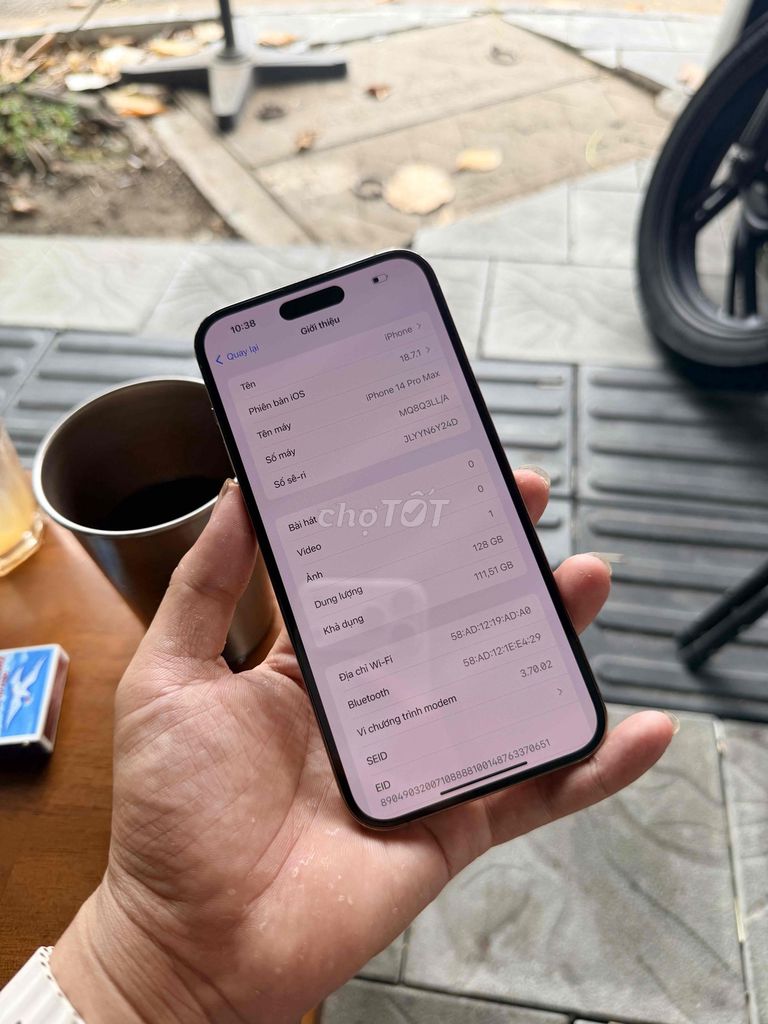Apple iPhone 14 Pro Max 128GB Vàng. Mua bán Điện thoại tại Quận Ngũ Hành Sơn Đà Nẵng được đăng bởi Nghĩa  hình 1