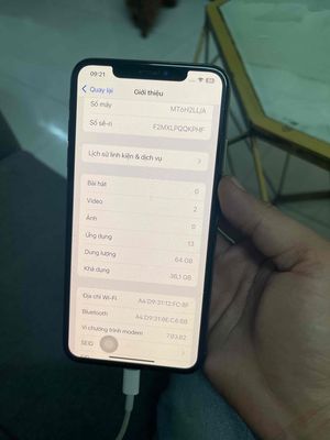 Apple iPhone Xs Max 64GB Vàng Đã sử dụng