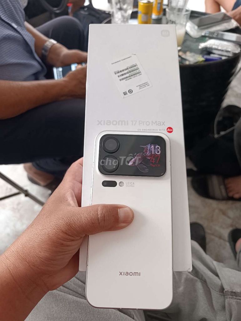 Xiaomi 17 Pro Max Trắng 12/512GB. Mua bán Điện thoại tại Quận 10 Tp Hồ Chí Minh được đăng bởi Samurai hình 1