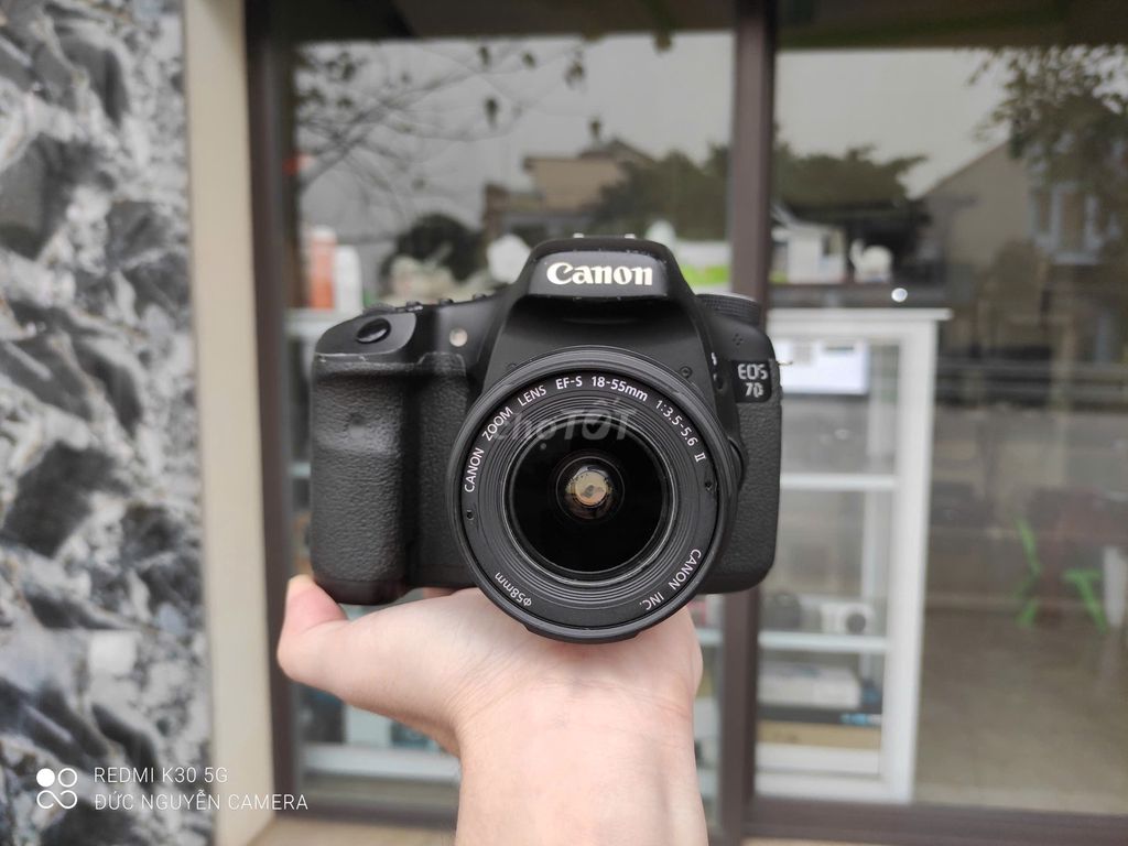 Máy ảnh Canon 7D kèm ống kính 18-55mm. Mua bán Máy ảnh, Máy quay tại Huyện Thường Tín Hà Nội được đăng bởi Thu mua điện thoại máy ảnh máy tính hình 1