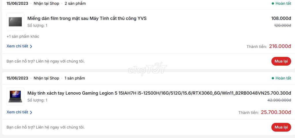 Lenovo Legion 5 i5-12500H, RTX 3060 6G. Mua bán Laptop tại Thành phố Thủ Đức Tp Hồ Chí Minh được đăng bởi Nguyễn Tấn Khiêm hình 1