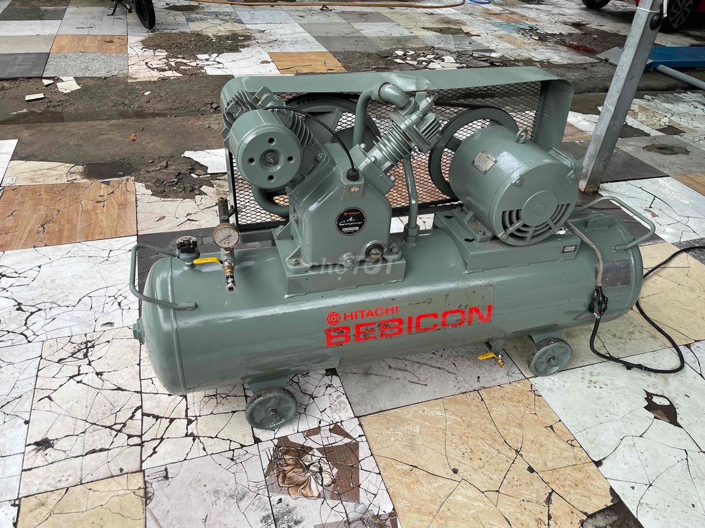 nén khí 7,5hp 5.5kw bình 170l hitachi