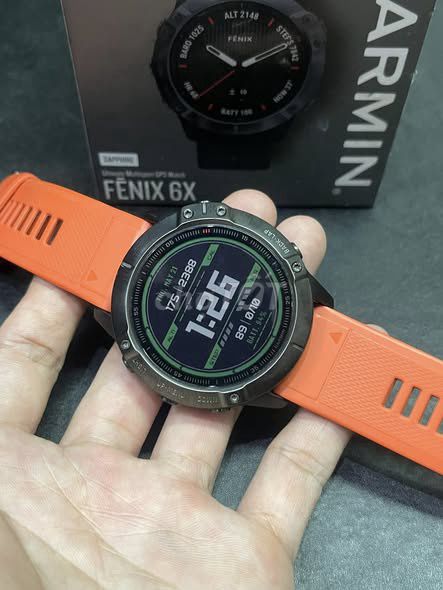 Garmin Fenix 6X Sapphire Đen 51mm. Mua bán Thiết bị đeo thông minh tại Quận Ba Đình Hà Nội được đăng bởi Hội Đồ Điện Tử hình 1