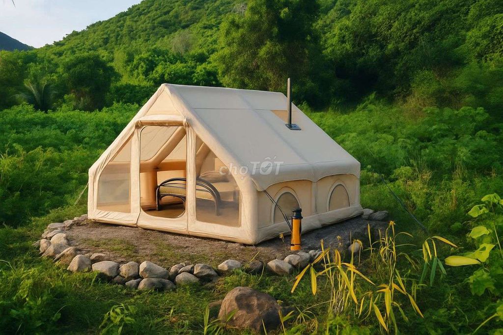 Lều cắm trại 12m2 màu Kem. Mua bán Đồ thể thao, Dã ngoại tại Huyện Khánh Vĩnh Khánh Hòa được đăng bởi Александр Шелементьев hình 1