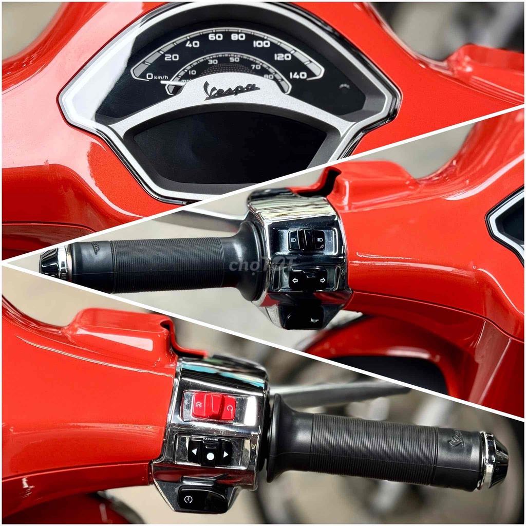 Piaggio Vespa Primavera 125 2024 Đỏ. Mua bán Xe máy tại Quận Cầu Giấy Hà Nội được đăng bởi Tuấn Việt Motor hình 1