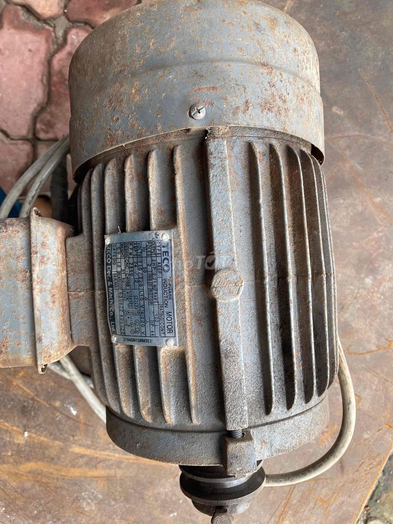 Motor điện TECO 3hp 2900 vòng/phút Nguyên zin. Mua bán Đồ chuyên dụng, Giống nuôi trồng tại Huyện Xuyên Mộc Bà Rịa - Vũng Tàu được đăng bởi Pháp nhẫn hình 1