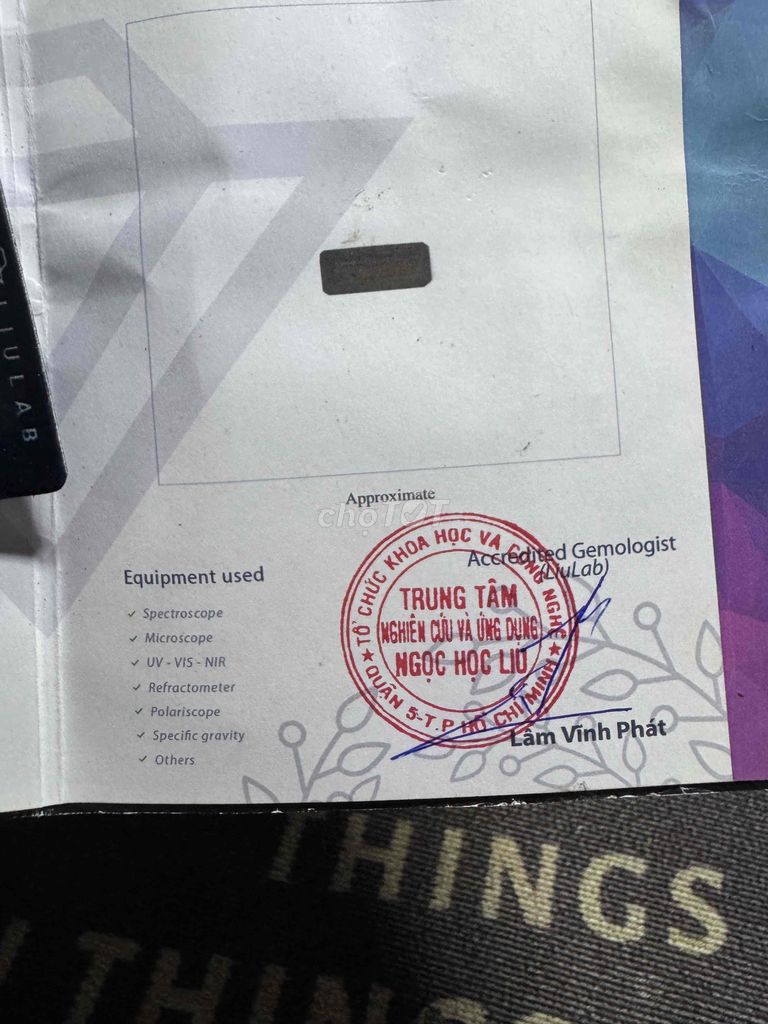 Đá Tourmaline nâu đậm 5.08cts (được tặng kg dùng)