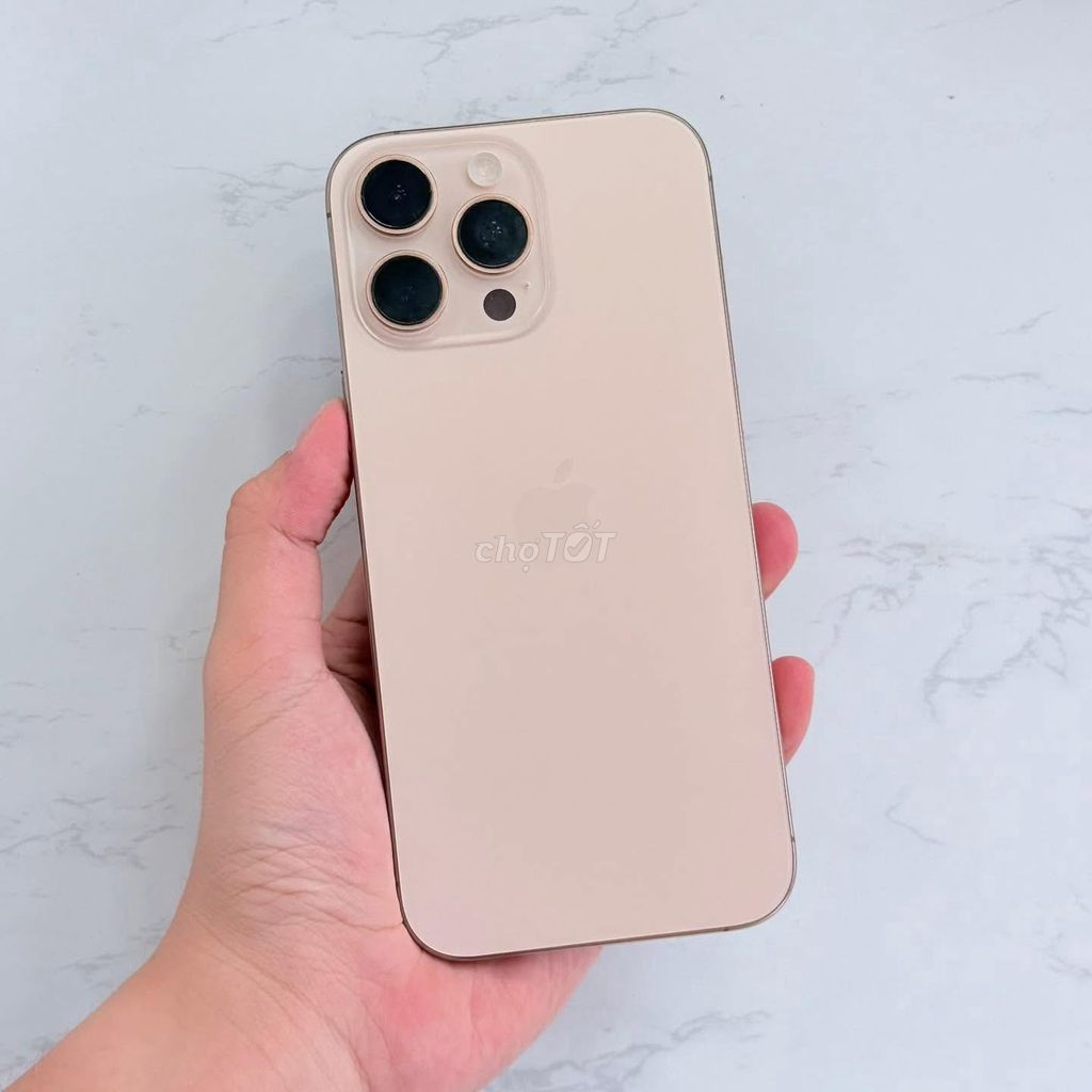 Apple iPhone 16 Pro Max 256GB Vàng sa mạc 99%. Mua bán Điện thoại tại Quận 5 Tp Hồ Chí Minh được đăng bởi Hội Đồ Điện Tử hình 1