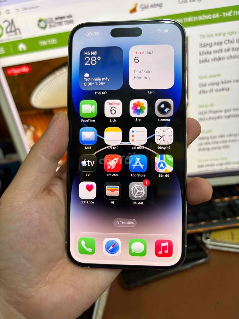 Apple iPhone 14 Promax 128g zin keng 2 sim 99%. Mua bán Điện thoại tại Quận Lê Chân Hải Phòng được đăng bởi hoang anh hình 1