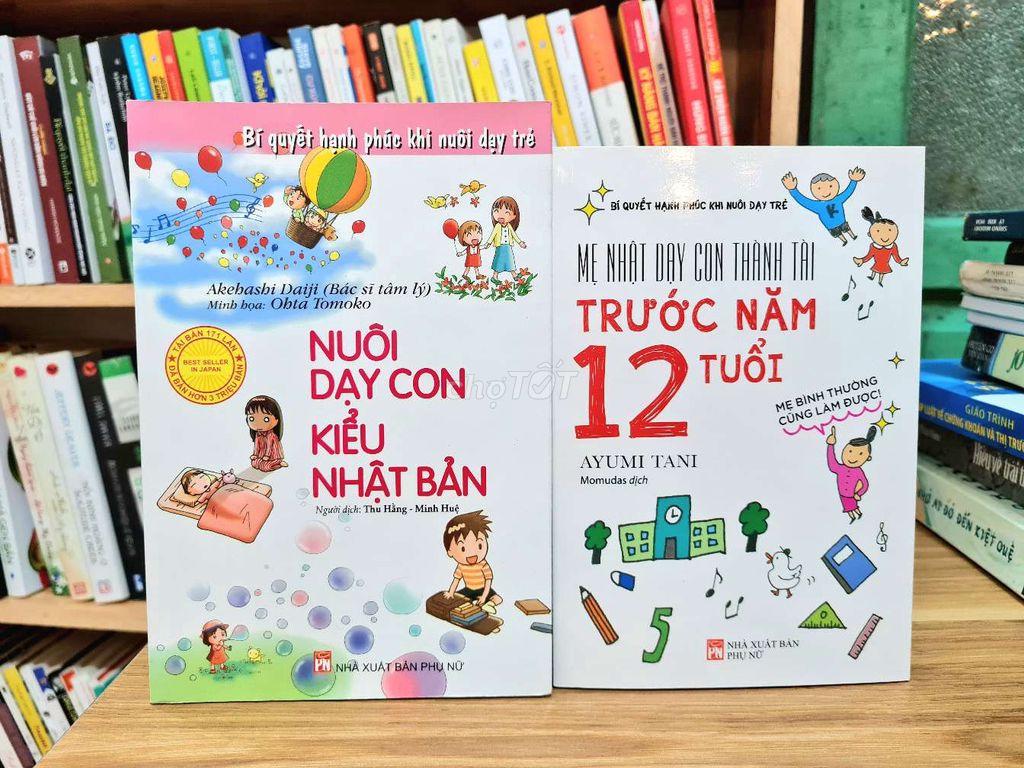 Combo 2 quyển sách Nuôi dạy con kiểu Nhật