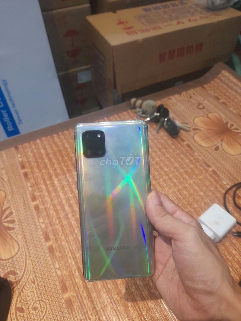 Samsung Note 10 Lite Bạc Đã sử dụng. Mua bán Điện thoại tại Quận Đống Đa Hà Nội được đăng bởi Lê duy quyền hình 1