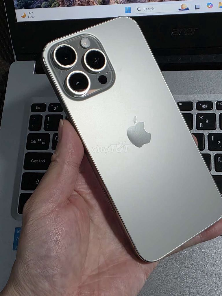  iPhone 16PM titan VN/A zin pin 93% đẹp 99% có GL. Mua bán Điện thoại tại Thành phố Đà Lạt Lâm Đồng được đăng bởi phong hình 1