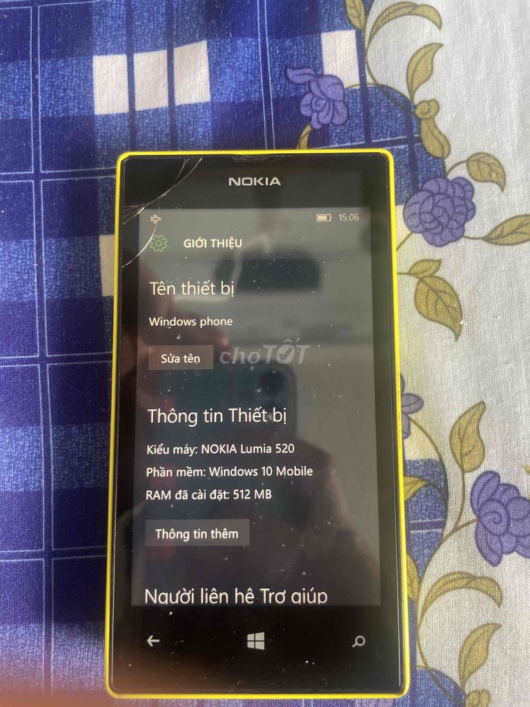 Nokia lumia 520. Mua bán Điện thoại tại Quận 8 Tp Hồ Chí Minh được đăng bởi Tam Nguyen hình 1