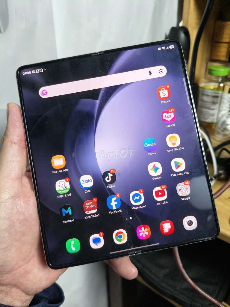 Samsung Galaxy Z Fold 5 12/256 VN Giao lưu . Mua bán Điện thoại tại Thành phố Thủ Đức Tp Hồ Chí Minh được đăng bởi HD MEDIA HCM hình 1