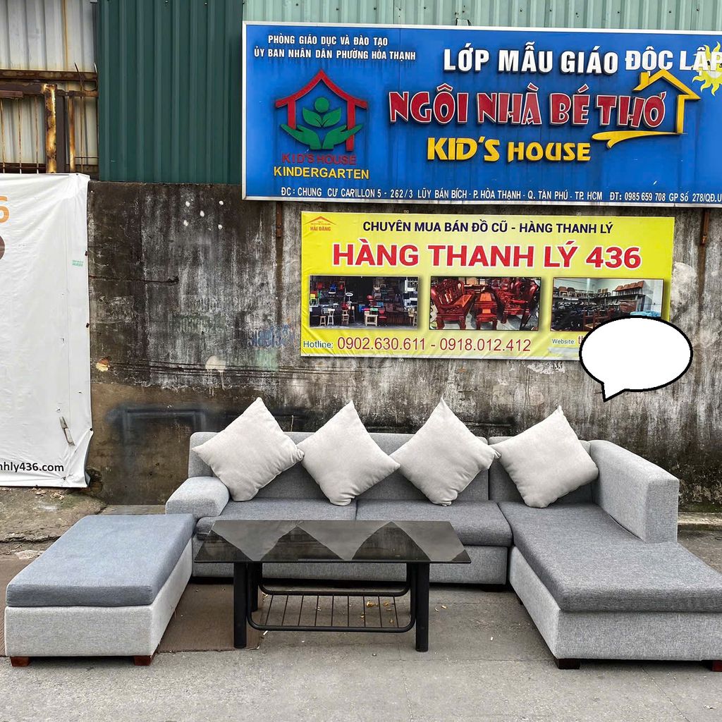 Bộ Sofa Kèm Bàn Cao Cấp Thanh Lý GIá Rẻ