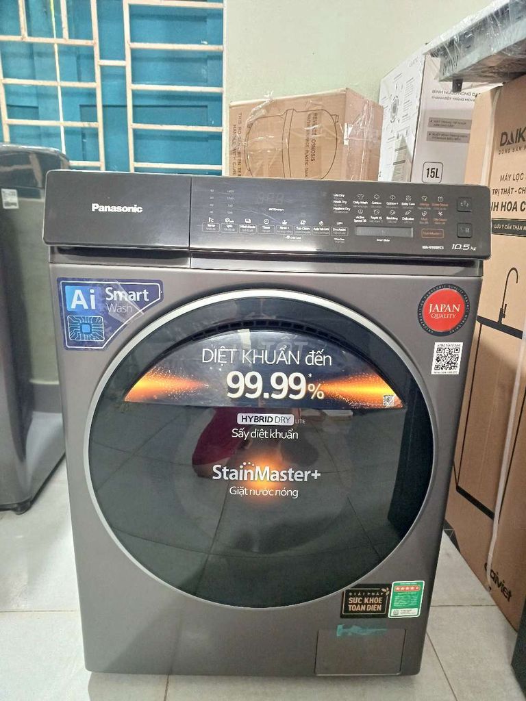 MÁY GIẶT PANASONIC 10,5KG /2KG TRƯNG BÀY. Mua bán Máy giặt tại Huyện Hòa Vang Đà Nẵng được đăng bởi Nguyễn Thanh Phước hình 1