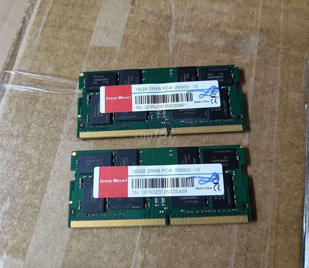 RAM laptop 16g2666 ddr4. Mua bán Linh kiện (RAM, Card...) tại Huyện Hóc Môn Tp Hồ Chí Minh được đăng bởi Kho Hàng Linh Kiện HPC hình 1