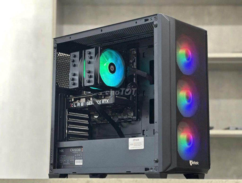 PC GAMING i5 12400 16GB/512GB RTX 4060. Mua bán Máy tính để bàn tại Quận Bình Thạnh Tp Hồ Chí Minh được đăng bởi Vũ Quang Khải hình 1