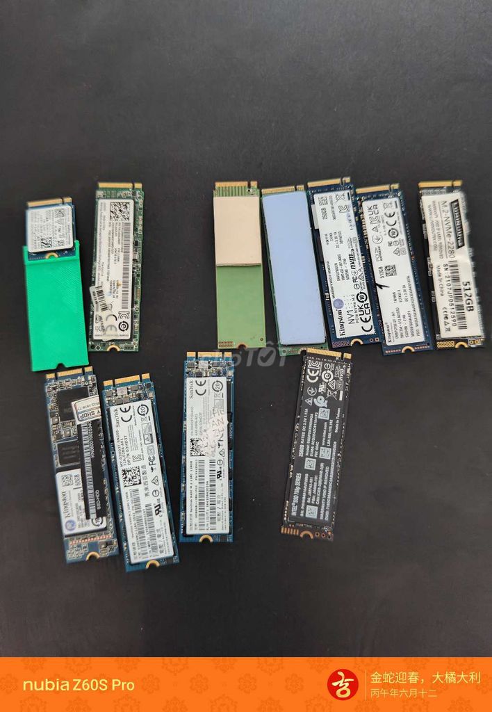 Intel SSD 512GB 256GB NVMe Đài Loan. Mua bán Linh kiện (RAM, Card...) tại Huyện Bình Chánh Tp Hồ Chí Minh được đăng bởi Anh Tý Shop hình 1