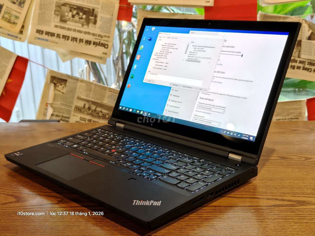 Lenovo Thinkpad P15 Gen 2 Xeon, RTX A5000. Mua bán Laptop tại Quận Thanh Khê Đà Nẵng được đăng bởi Thinkpad US O838288OOO hình 1