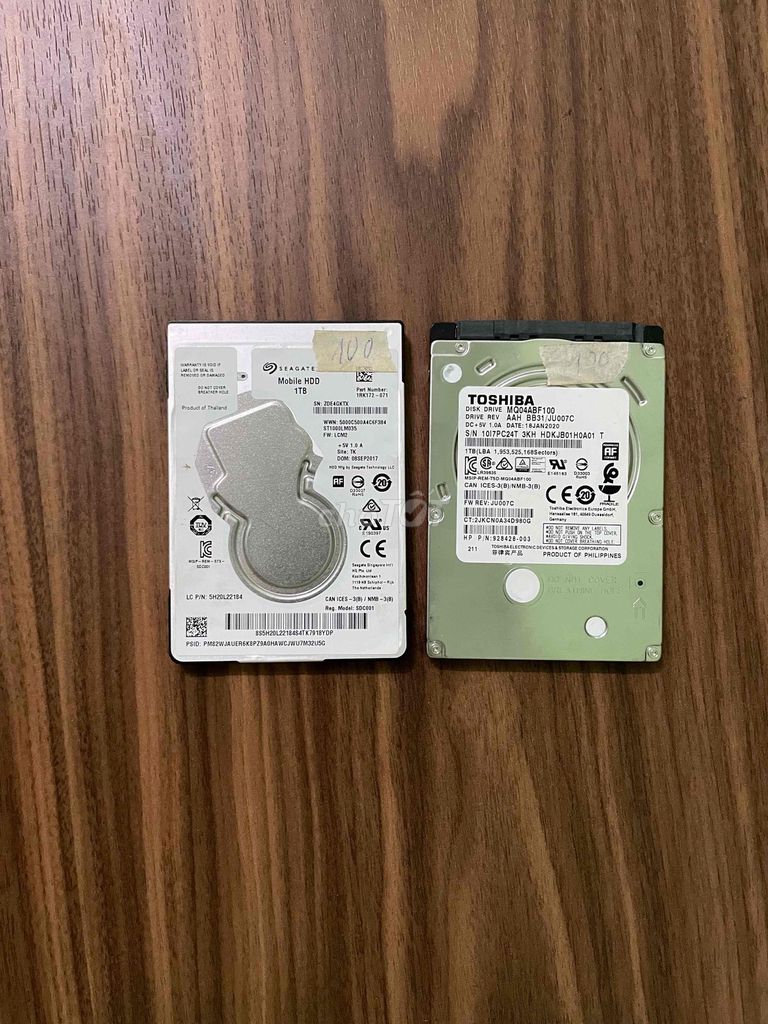 Ổ cứng HDD 1TB SATA III 5400 sức khoẻ 100%. Mua bán Linh kiện (RAM, Card...) tại Quận Gò Vấp Tp Hồ Chí Minh được đăng bởi Nguyễn Trí Cao hình 1