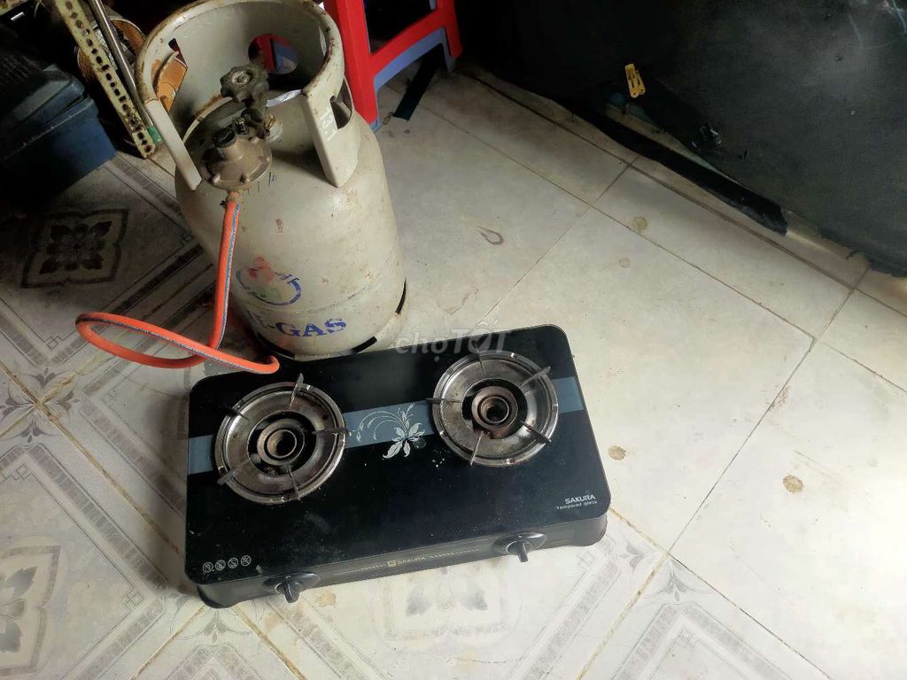 Bếp ga Sakura Kính cường lực Đen. Mua bán Bếp, lò, đồ điện nhà bếp tại Huyện Hóc Môn Tp Hồ Chí Minh được đăng bởi Hiep Tranvan hình 1