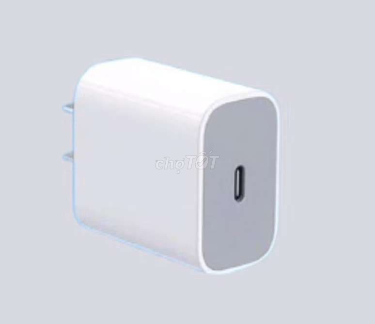 Sạc điện thoại Type C 20W PD Trắng. Mua bán Phụ kiện (Màn hình, Chuột...) tại Quận Gò Vấp Tp Hồ Chí Minh được đăng bởi Mr Nhiều Poseidon Ltd hình 1