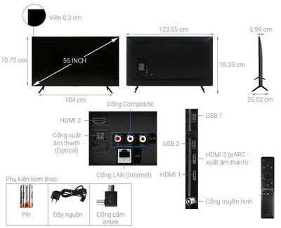 Tivi Từ 32 đến 65 inch Thanh Lý ❤ Giao Lắp Tận Nơi. Mua bán Tivi, Âm thanh tại Thành phố Thủ Đức Tp Hồ Chí Minh được đăng bởi Điện Tử Minh