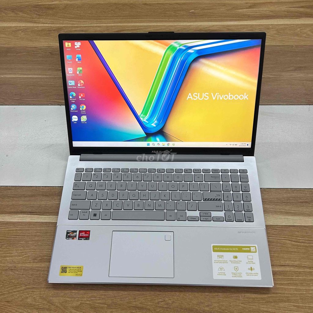 Asus Vivobook Go 15 Ryzen 5 7520U bảo hành 07/2027. Mua bán Laptop tại Quận Bình Tân Tp Hồ Chí Minh được đăng bởi Laptop Gaming Store  hình 1