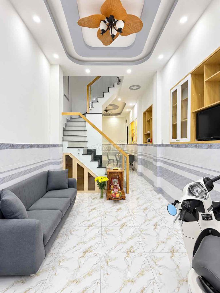 Дом на Hoàng Hoa Thám, Bình Thạnh, 40 м², 4 этажа, 8.7 млрд