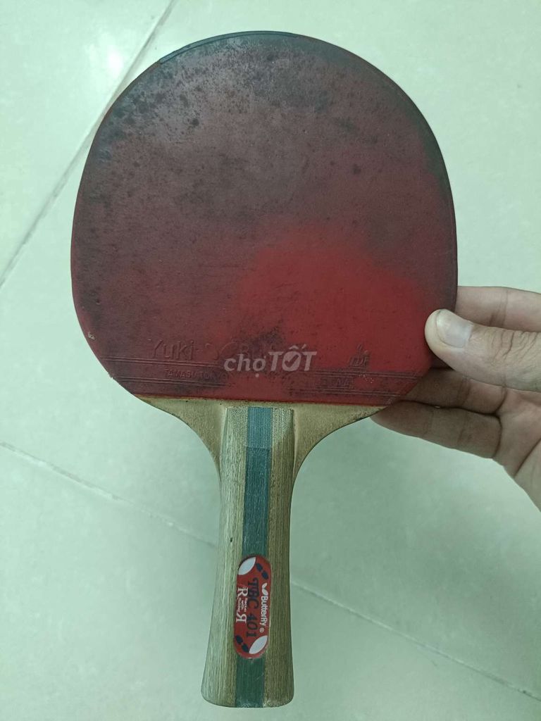 Vợt bóng bàn Butterfly Yuki Gỗ Đỏ Đen. Mua bán Đồ thể thao, Dã ngoại tại Quận Hoàng Mai Hà Nội được đăng bởi Bảo An hình 1