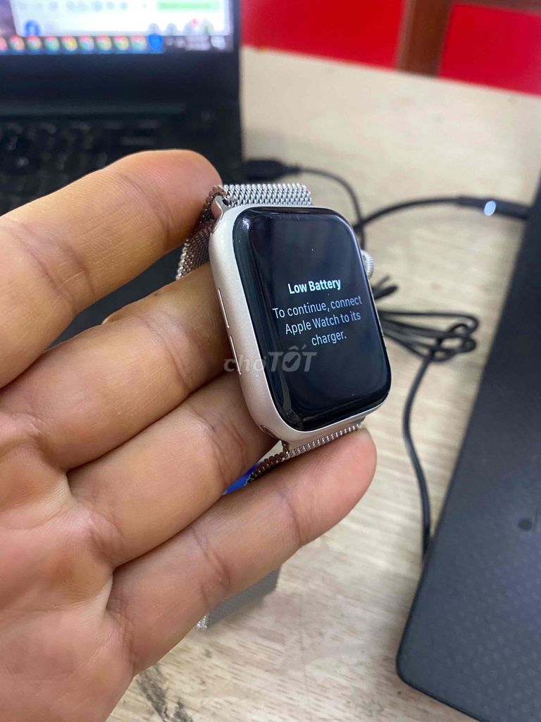 Apple Watch Series 6 Trắng 44mm. Mua bán Thiết bị đeo thông minh tại Quận Hồng Bàng Hải Phòng được đăng bởi nguyễn văn tuân hình 1