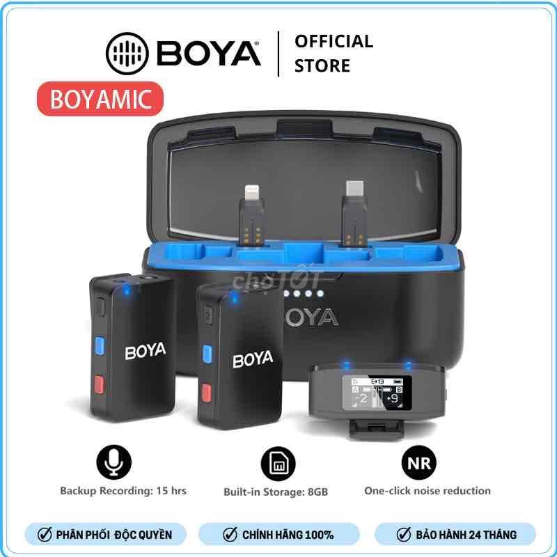 BOYA BOYAMIC Micro không dây Đen. Mua bán Tivi, Âm thanh tại Thành phố Biên Hòa Đồng Nai được đăng bởi nguyễn đăng khánh hình 1