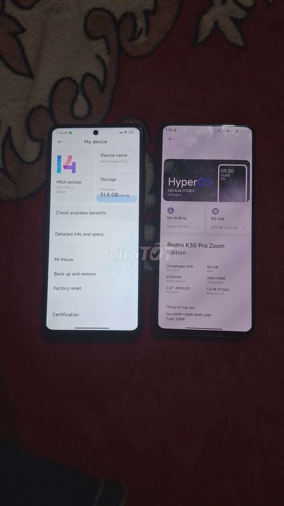 Cần bán hoặc gl 2 máy xiaomi. Mua bán Điện thoại tại Quận Hà Đông Hà Nội được đăng bởi longchia hình 1