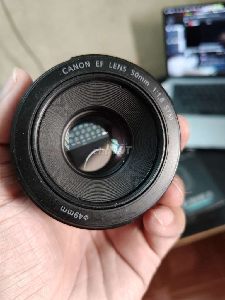 Ống kính Canon EF 50mm f/1.8 STM Đen. Mua bán Máy ảnh, Máy quay tại Quận Bình Thạnh Tp Hồ Chí Minh được đăng bởi Trịnh tấn thành hình 1