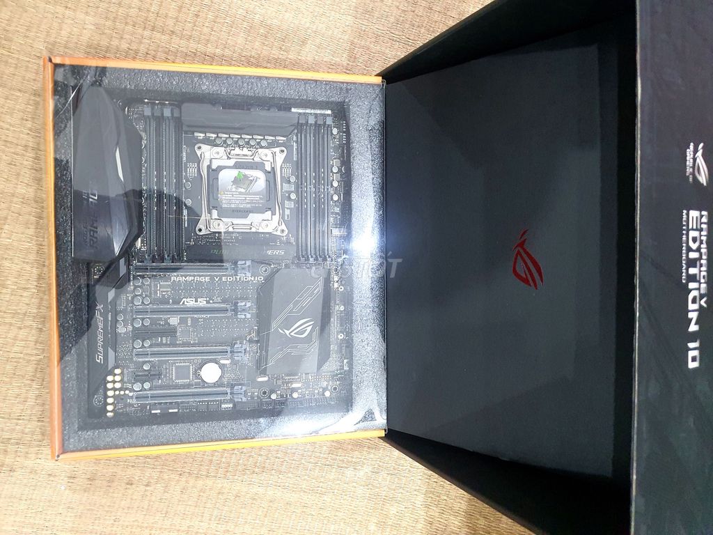 Combo hiếm ASUS RAMPAGE V EDITION 10. Mua bán Linh kiện (RAM, Card...) tại Quận Hải An Hải Phòng được đăng bởi TN hình 1