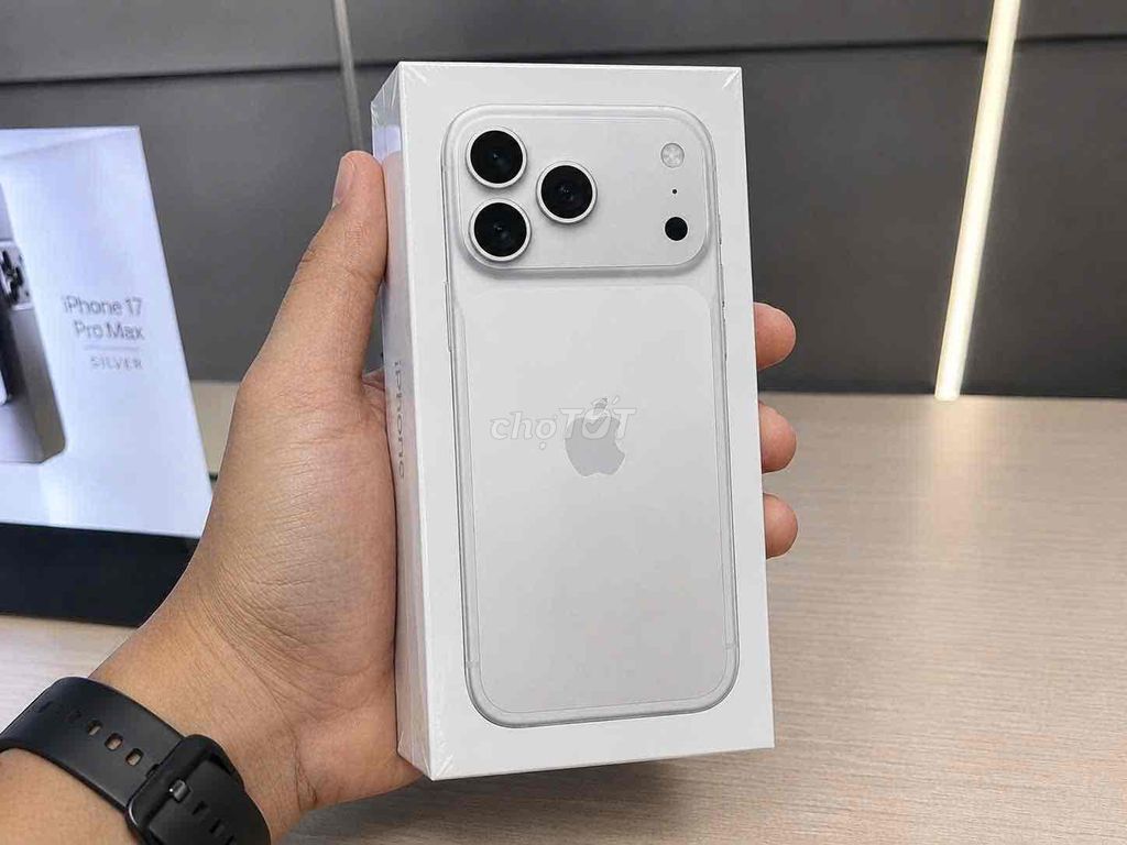 Apple iPhone 17 Pro Max 256GB Bạc Mới. Mua bán Điện thoại tại Quận Bình Thạnh Tp Hồ Chí Minh được đăng bởi Nguyễn Vũ Thu Vân hình 1