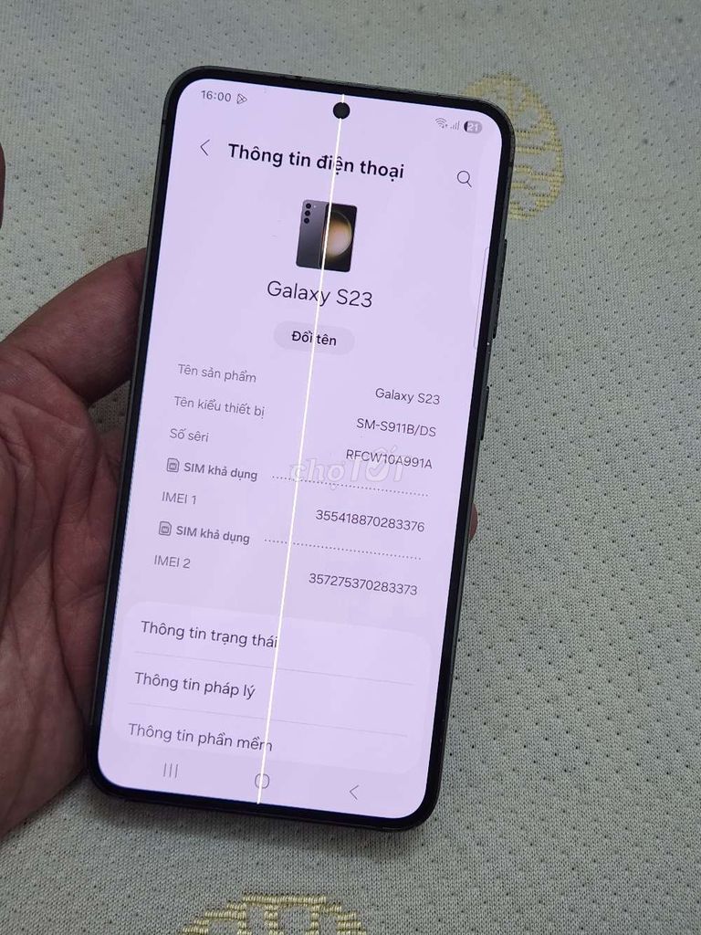 Samsung Galaxy S23 8GB/128GB. Mua bán Điện thoại tại Huyện Bình Chánh Tp Hồ Chí Minh được đăng bởi Thảo Samsung hình 1